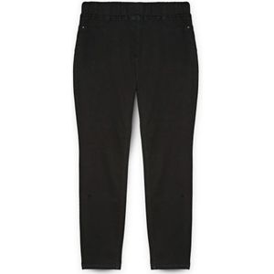 Fiorella Rubino, Dames, Broeken, Zwart, Maat: L Katoen,