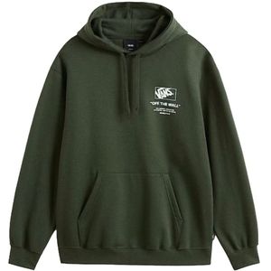 Vans, Heren, Sweatshirts & Hoodies, Groen, Maat: XS Katoen,