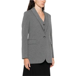 Circolo 1901, Dames, Jassen, Grijs, Maat: XS Kasjmier,