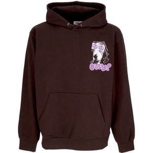Obey, Heren, Sweatshirts & Hoodies, Bruin, Maat: M Katoen,