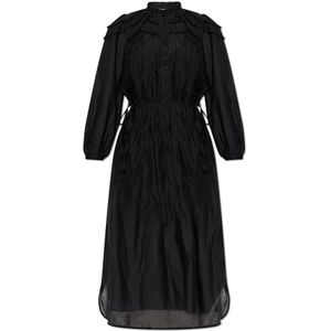 Marant étoile, Dames, Jurken, Zwart, Maat: XS Katoen,