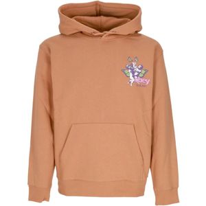 Obey, Heren, Sweatshirts & Hoodies, Bruin, Maat: S Katoen,