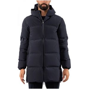 Herno, Heren, Jassen, Blauw, Maat: 2XL Polyamide,