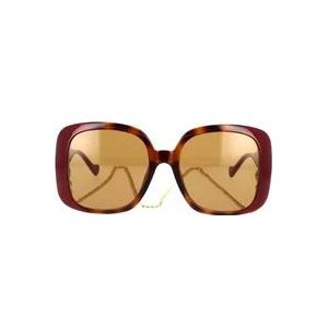 Gucci Gg1029Sa 003 Zonnebril , Red , Dames , Maat: 57 MM