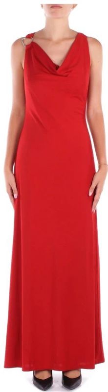 Jerseyjurk - Effen - Jersey - Watervalhals - Mouwloos