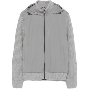 Herno, Heren, Truien, Grijs, Maat: M