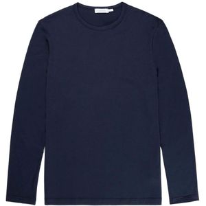 Sunspel, Heren, Tops, Blauw, Maat: XL