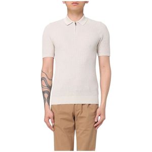 Eleventy, Heren, Tops, Beige, Maat: XL