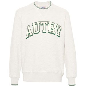 Autry, Heren, Sweatshirts & Hoodies, Wit, Maat: XL Katoen,