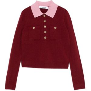 Self Portrait, Dames, Truien, Rood, Maat: XS