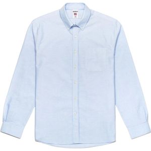 Sebago, Heren, Overhemden, Blauw, Maat: M Katoen,