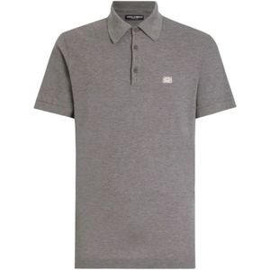 Dolce & Gabbana, Heren, Tops, Grijs, Maat: 3XL Katoen,