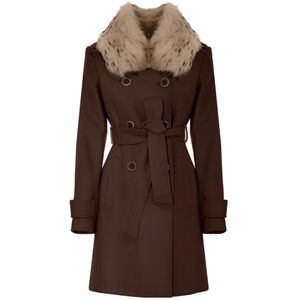 Kocca, Dames, Mantels, Bruin, Maat: M