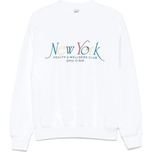 Sporty & Rich, Dames, Sweatshirts & Hoodies, Wit, Maat: M