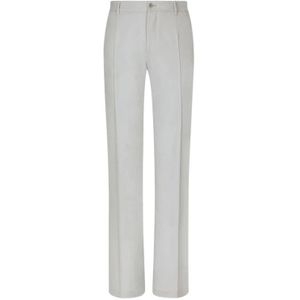 Dolce & Gabbana, Heren, Broeken, Wit, Maat: S