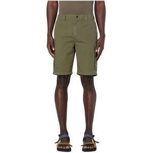 Woolrich, Heren, Korte broeken, Groen, Maat: W30 Wol,