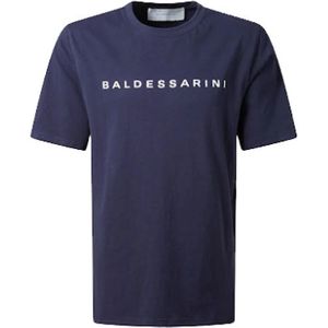 Baldessarini, Heren, Tops, Blauw, Maat: M Katoen,