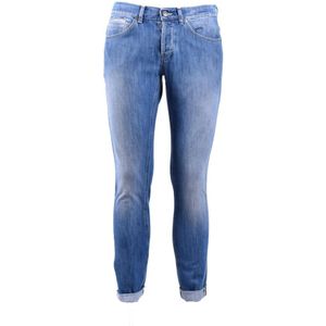 Dondup, Heren, Jeans, Blauw, Maat: W30 Katoen,