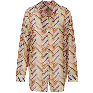 Feel me Fab, Dames, Blouses & Shirts, Veelkleurig, Maat: S