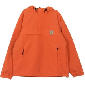 Carhartt Wip, Heren, Jassen, Oranje, Maat: L