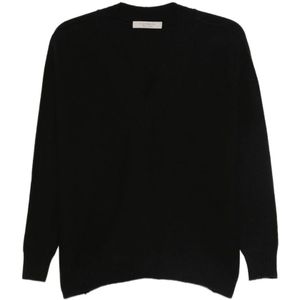 D.Exterior, Dames, Truien, Zwart, Maat: S Kasjmier,