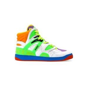 Gucci Leren Mand Sneakers , Multicolor , Dames , Maat: 38 1/2 EU