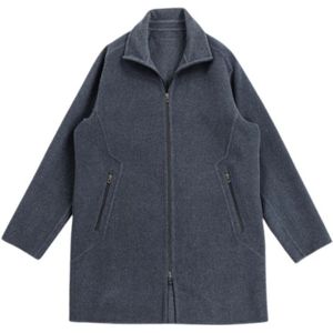 Sease, Heren, Mantels, Grijs, Maat: XL Kasjmier,