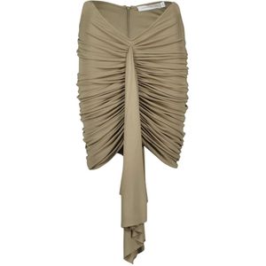 Christopher Esber, Dames, Rokken, Groen, Maat: 2XS