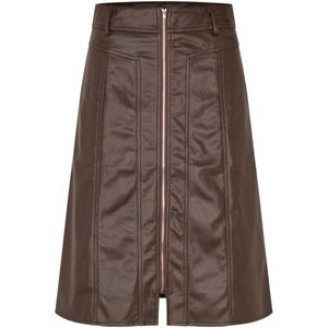 Lollys Laundry, Dames, Rokken, Bruin, Maat: L Katoen,