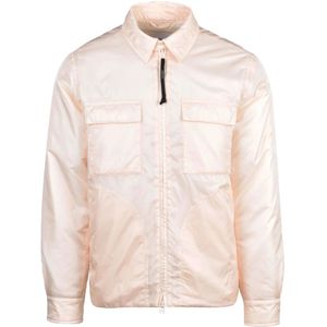 Aspesi, Heren, Jassen, Wit, Maat: M Polyamide,