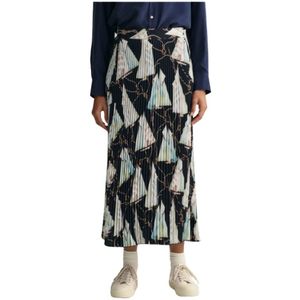 Gant, Dames, Rokken, Veelkleurig, Maat: M Poliester,