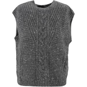 Max Mara Studio, Dames, Jassen, Grijs, Maat: L