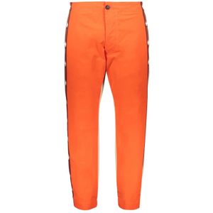 Dsquared2, Heren, Broeken, Oranje, Maat: 2XL Katoen,