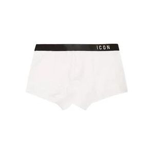 Dsquared2 Witte Ondergoed Trunk , White , Heren , Maat: S