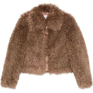 Stand Studio, Dames, Jassen, Bruin, Maat: S Poliester,