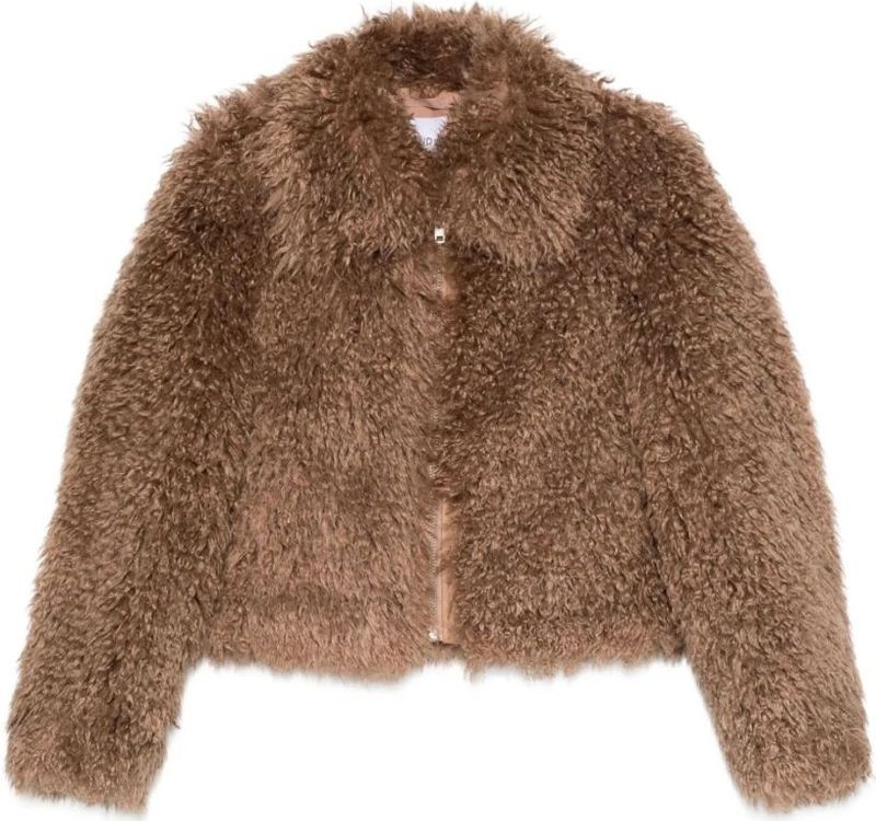 Stand Studio, Dames, Jassen, Bruin, Maat: S Poliester,