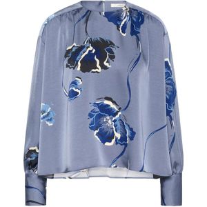 InWear, Dames, Blouses & Shirts, Blauw, Maat: XS Satijn,