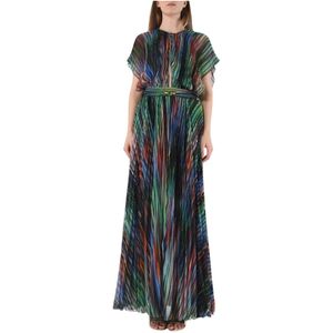 Just Cavalli, Dames, Jurken, Veelkleurig, Maat: S Poliester,