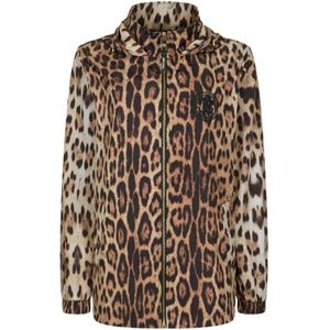 Roberto Cavalli, Dames, Jassen, Bruin, Maat: XS Poliester,