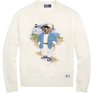 Polo Ralph Lauren, Heren, Truien, Beige, Maat: M Katoen,