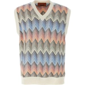 Missoni, Heren, Truien, Veelkleurig, Maat: M Katoen,