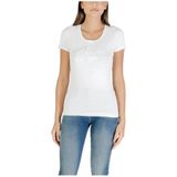 Guess - Script Logo - Geborduurd T-shirt - Dames