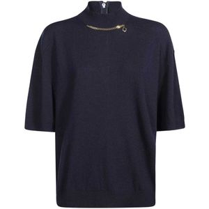 Stella McCartney, Dames, Truien, Blauw, Maat: XS Wol,