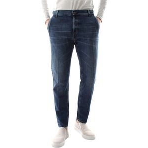 Dondup, Heren, Jeans, Blauw, Maat: W31 Denim,