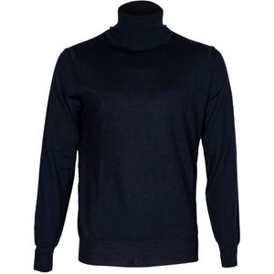 Paolo Pecora, Heren, Truien, Blauw, Maat: S Wol,