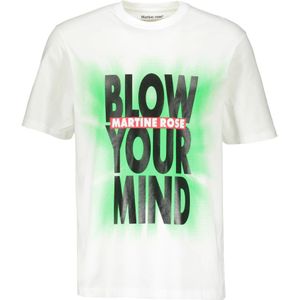 Martine Rose, Heren, Tops, Wit, Maat: M Katoen,
