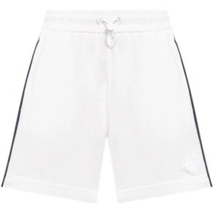 Moncler, Dames, Korte broeken, Wit, Maat: M Katoen,