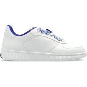 Burberry, Dames, Schoenen, Wit, Maat: 35 EU Leer,