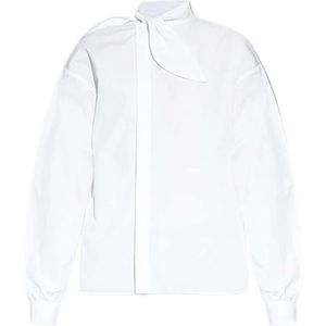 Dsquared2, Dames, Blouses & Shirts, Wit, Maat: XS Katoen,