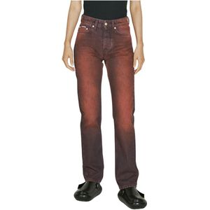 Eytys, Dames, Jeans, Bruin, Maat: W24 Katoen,
